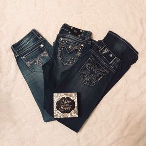 Miss Me, Rock Revival & Mek boot cut jeans bundle